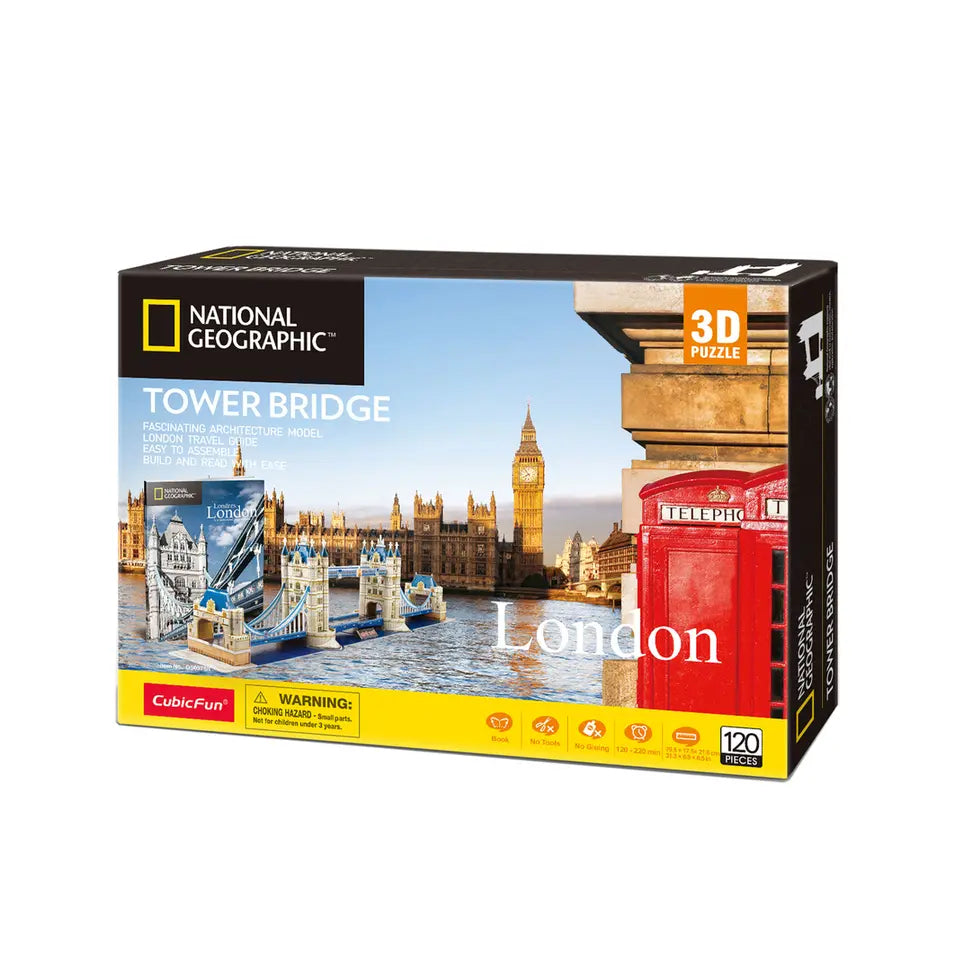 Puzzle 3d national geographic tower bridge