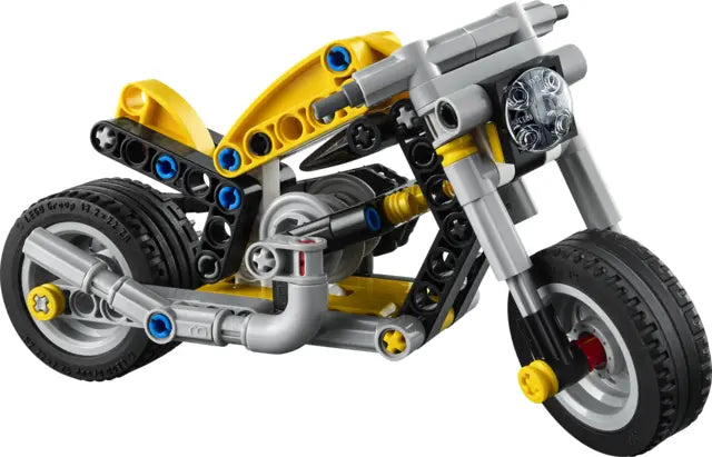 Lego Technic - Żółty motocykl