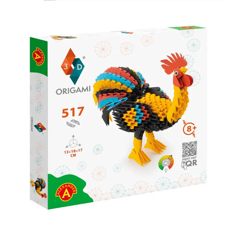 Origami 3d kogut