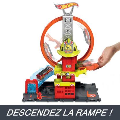 Hot wheels city remiza strażacka zestaw