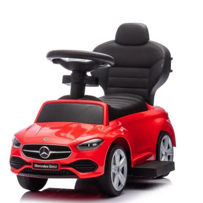 Jeździk z rączką Mercedes red 6104 27133