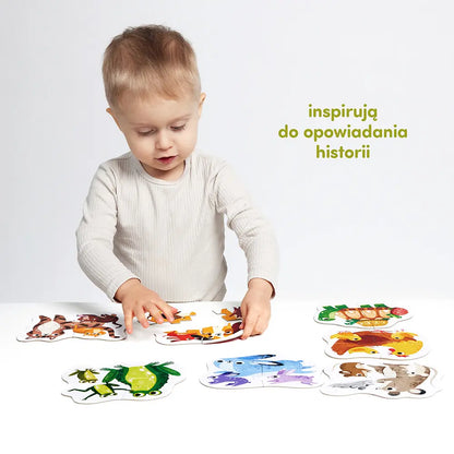 CzuCzu Moje pierwsze puzzle Maluchy 2+