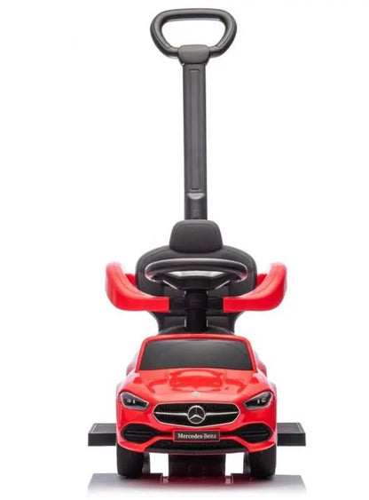Jeździk z rączką Mercedes red 6104 27133