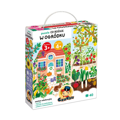 CzuCzu Puzzle Co rośnie W ogródku 3+