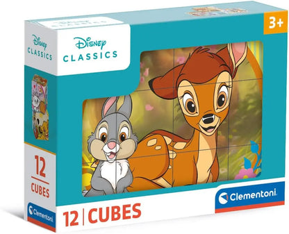 Cubi klocki 12 disney classic