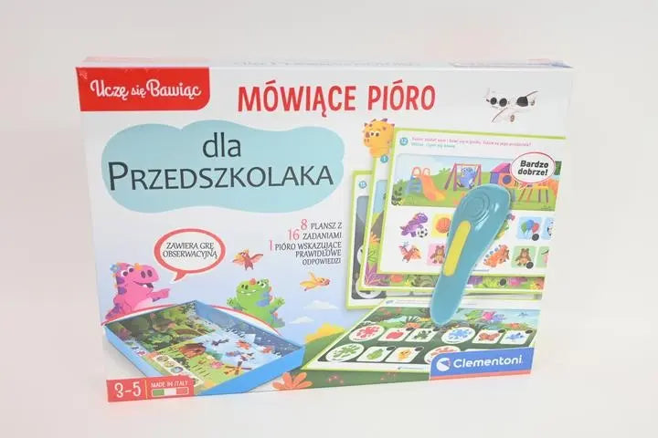 Uczę się bawiąc! Mówiące pióro przedszkolaka.