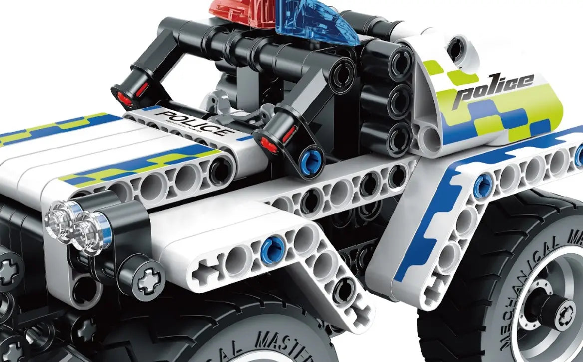 Immaster klocki auto policja 199 elementów