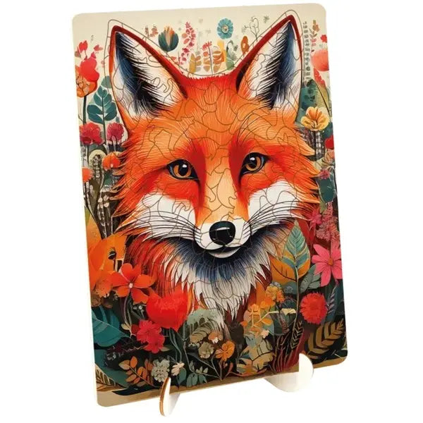 Drewniane puzzle lis 126el