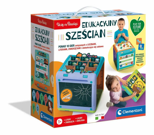 Uczę się bawiąc edukacyjny sześcian