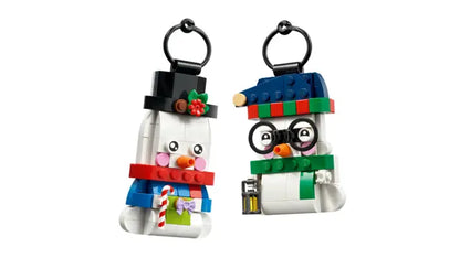Lego Iconic - Ozdoby z bałwankami