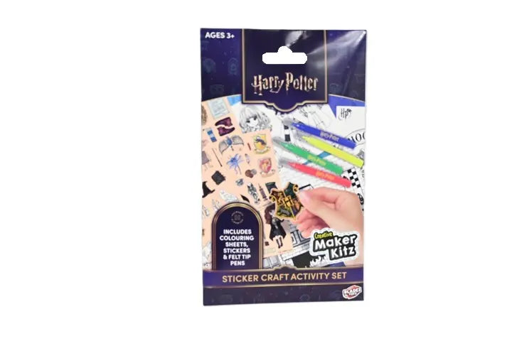 Harry Potter - zestaw kreatywny z naklejkami
