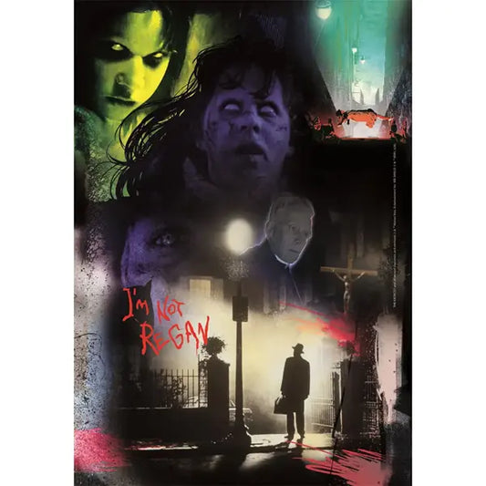 Puzzle 1000el. Exorcist Horror Movies Compact