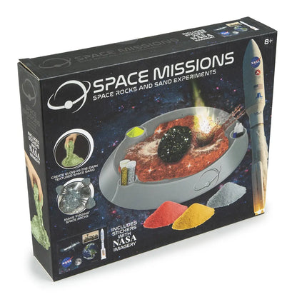 Nasa kosmiczny kamień i piasek
