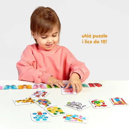 Puzzle - Cyferkowy pociąg