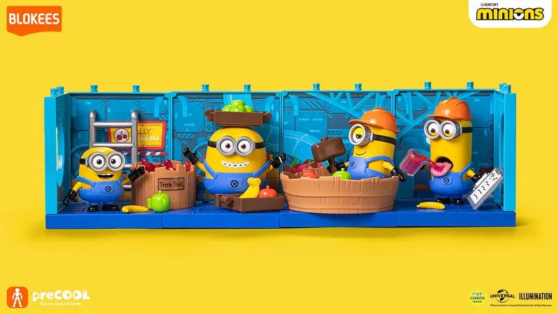 Blokees Minionki Kevin figurka do zbudowania