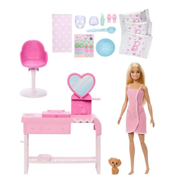 Barbie zestaw SPA + akcesoria
