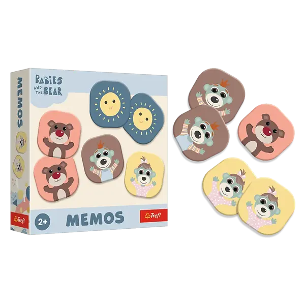 Gra dla dzieci Memos, Bobaski i Miś
