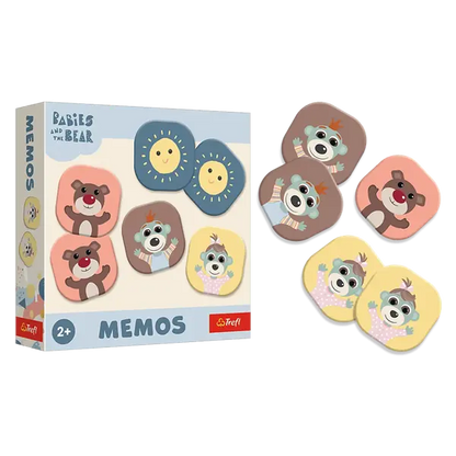 Gra dla dzieci Memos, Bobaski i Miś