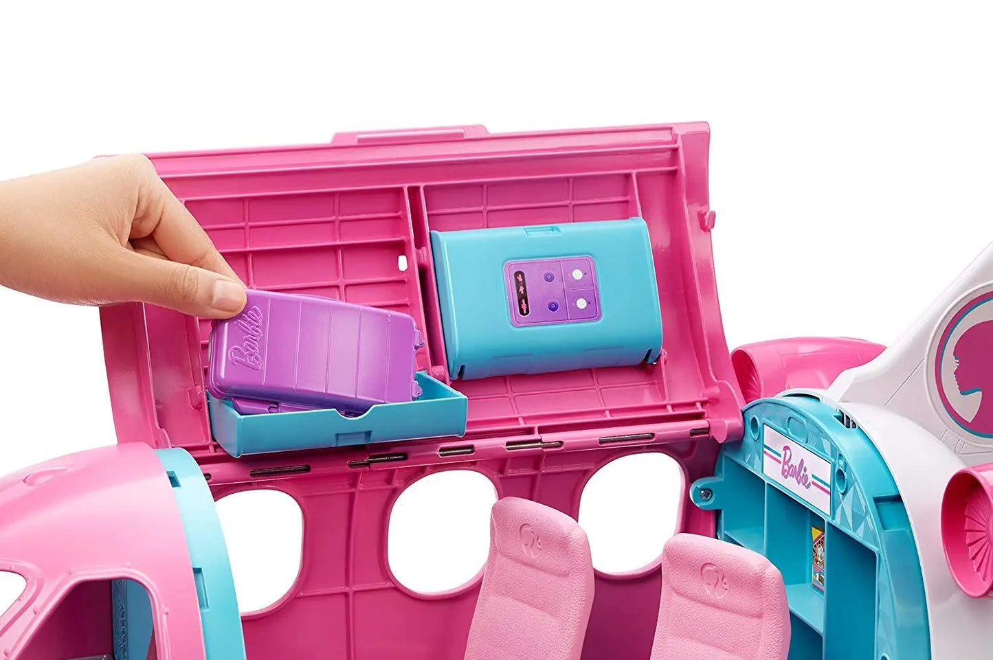 Barbie samolot + lalka pilot GJB33