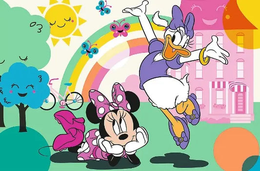 Puzzle Premium Plus Kids, Disney 60 ele, Uśmiech Minnie i kolekcjonerski plakat