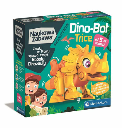 Naukowa zabawa dino-bot triceratops