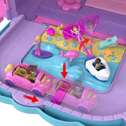 Polly pocket wakacyjny kurort walizka