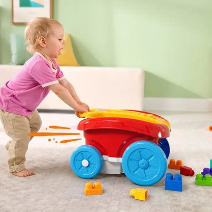 MEGA BLOKS wagonik+klocki JFR30 /2