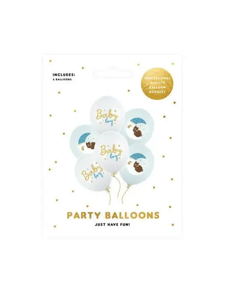 Balony 30cm Baby boy 6szt.
