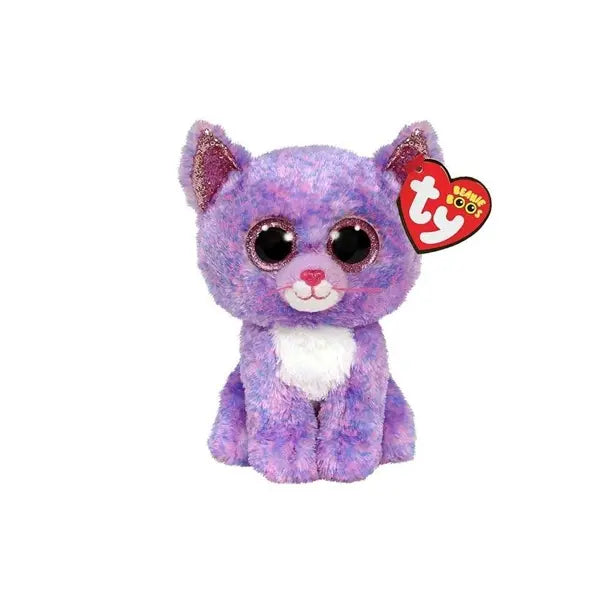 Pluszak, TY Beanie Boos, kot lawendowy Cassidy 15cm