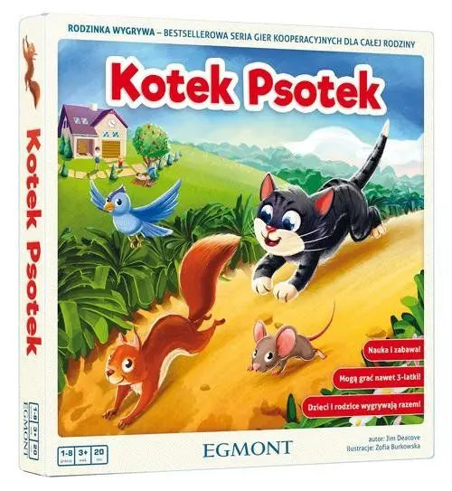 Gra Kotek Psotek /Rodzinka wygrywa 07355