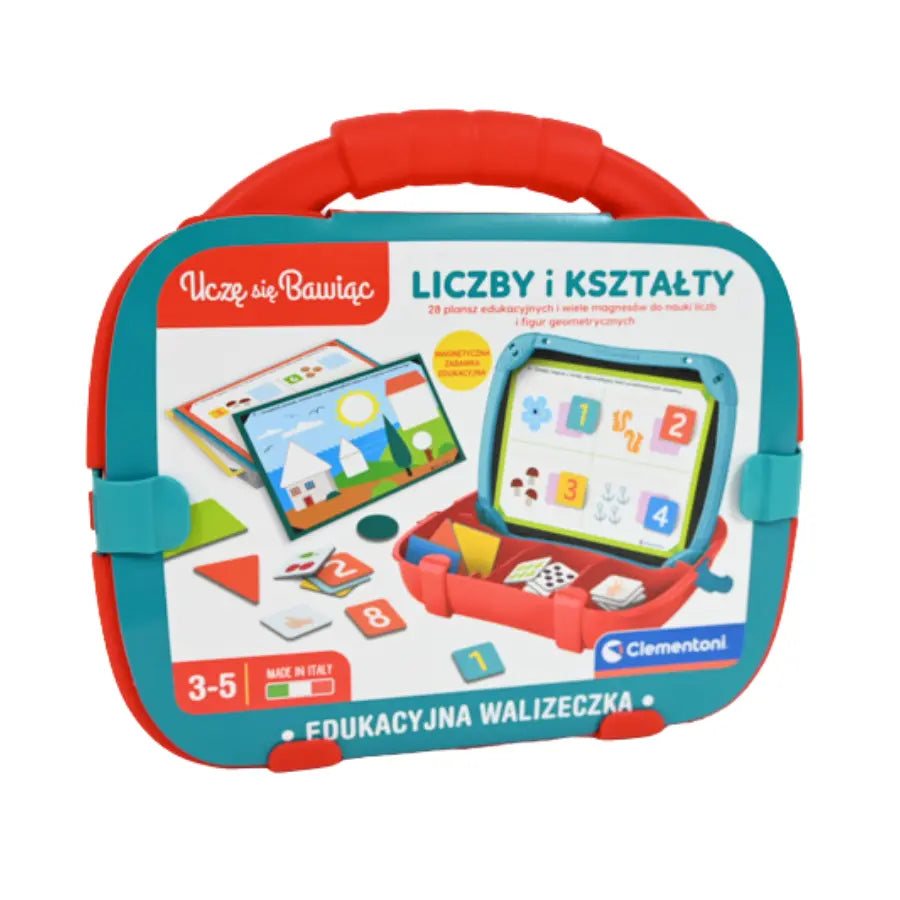 Walizeczka edukacyjna kształty i liczby