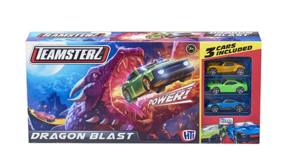 Teamsterz zestaw atak smoka + 3 auta