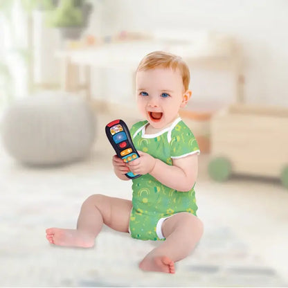 Clementoni baby mówiący pilot tv