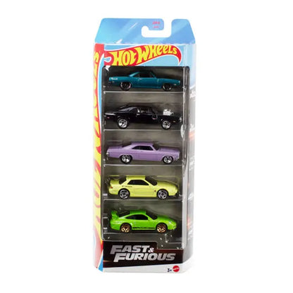 Hot Wheels Szybcy i Wściekli 5-pak autek