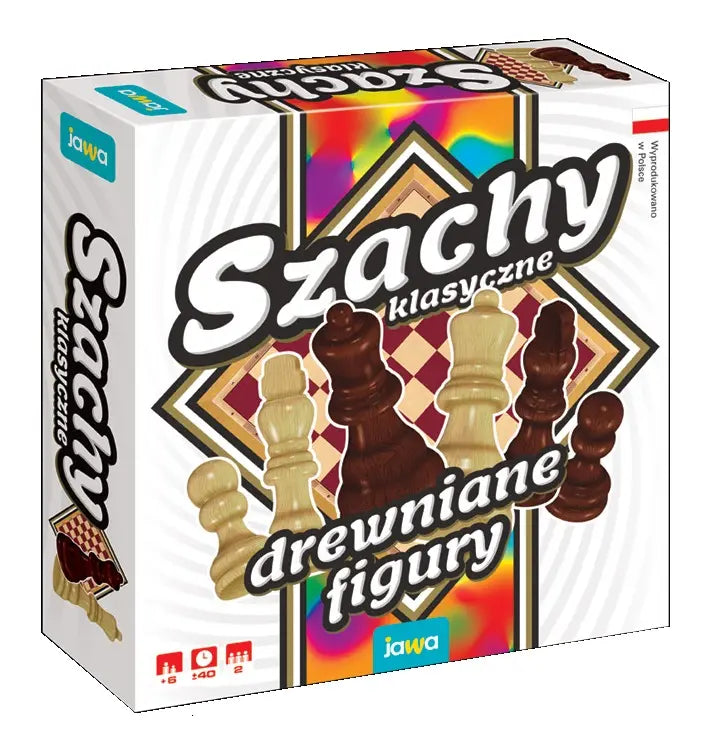 Gra szachy drewniane