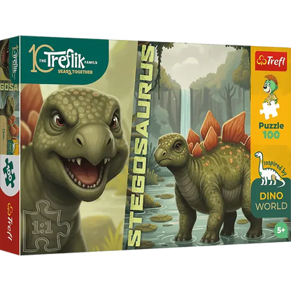 PUZZLE 100 InspiredByDinoWorld Stegosaurus 16581