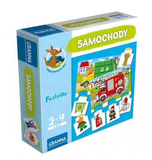 Puzzle samochody