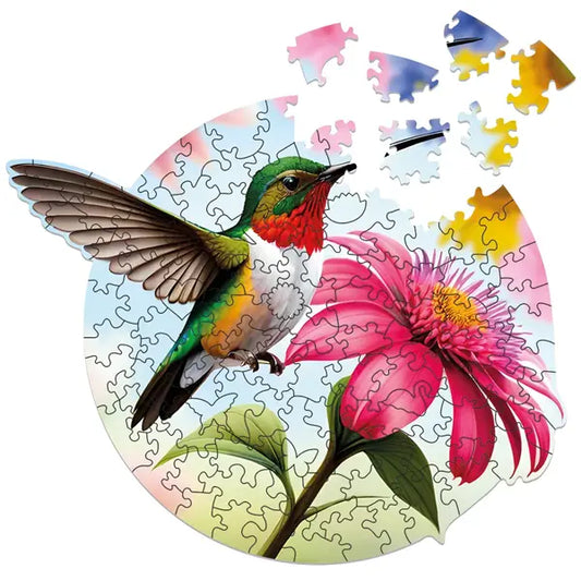Puzzle drewniane - Celebrating, koliber 100 el