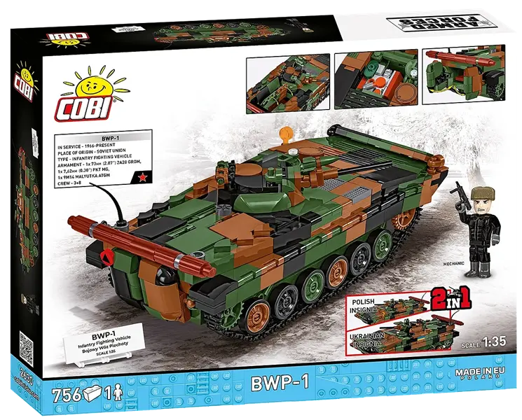 COBI ARMED FORCES wóz bojowy BWP-1 756kl 2630