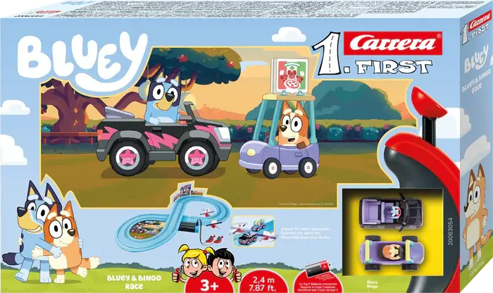 Carerra 1First tor Bluey Kids Race 2,4m