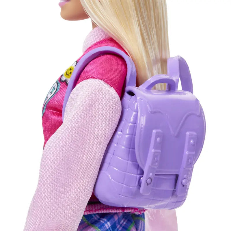 Barbie lalka back to the school