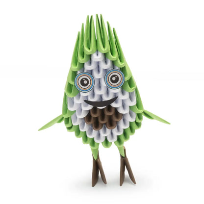 Origami 3d awokado