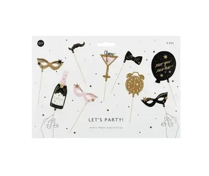 Gadżety do zdjęć - Lets Party - 9 szt.
