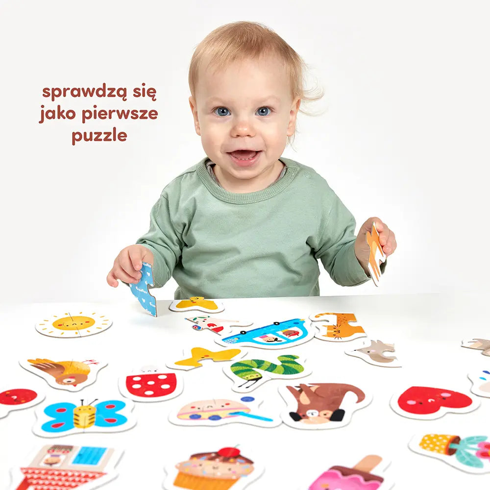 CzuCzu Moje pierwsze puzzle Do pary 15 m.+