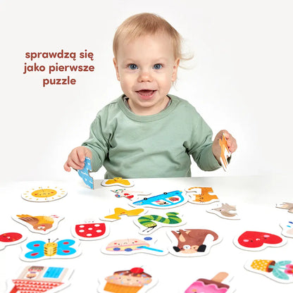 CzuCzu Moje pierwsze puzzle Do pary 15 m.+