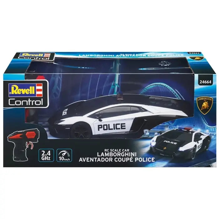 Zdalnie sterowane lamborghini aventador police