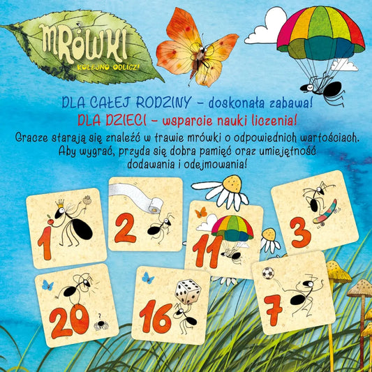 Gra mrówki kolejno odlicz!