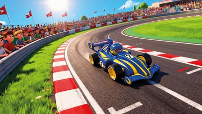Tor wyścigowy Formula Kidz 2,4 m + 2 samochodziki