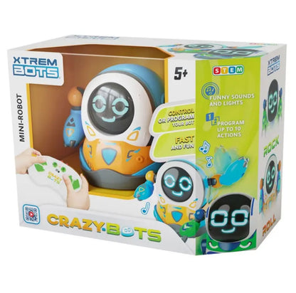 Xtrem bots crazy bots roll mini robot