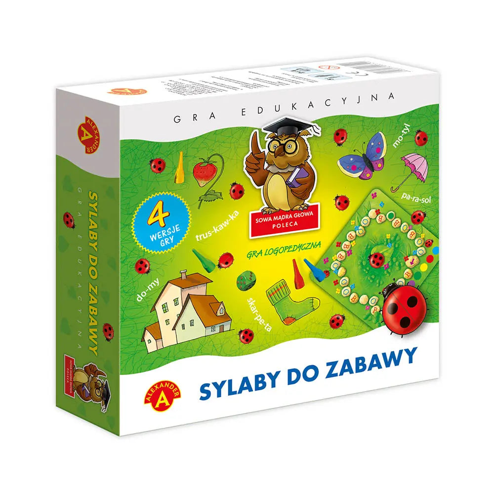 Sowa Mądra Głowa - Sylaby do zabawy 0361
